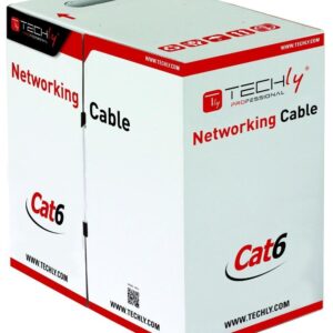 Matassa Cavo Cat.6 305m Grigio TECHLY PROFESSIONAL