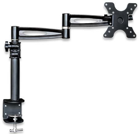 Supporto da scrivania per Monitor 13-27'' braccio lungo inclinabile TECHLY