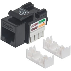 Keystone RJ45 Cat5e UTP Nero: Il Top per la Connessione! INTELLINET