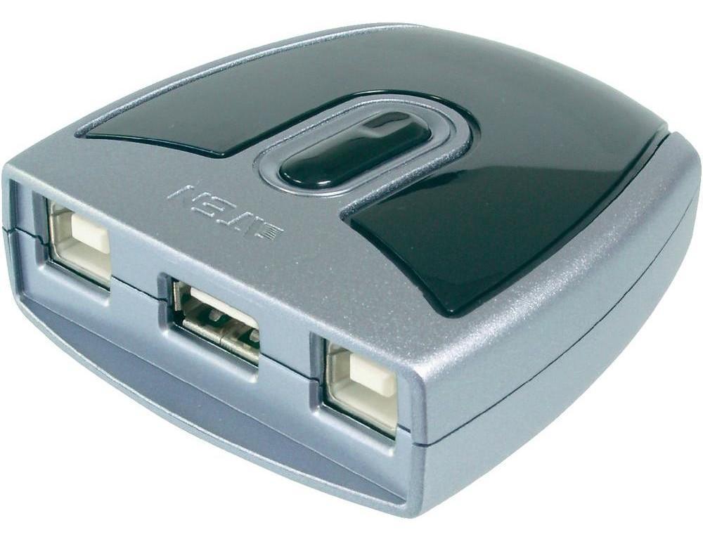 Switch per Periferiche USB a 2 porte, US221A Ricondizionato ATEN
