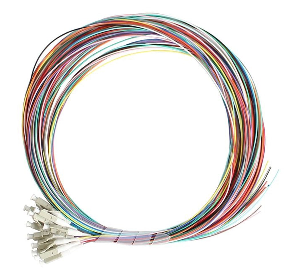 Kit Pigtail Fibra Ottica Multimodale OM4 LC 50/125 2m TECHLY PROFESSIONAL
