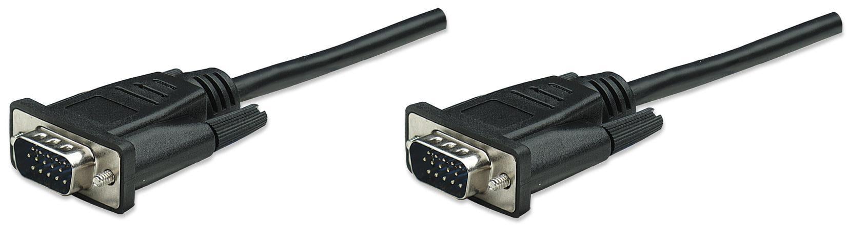 Cavo monitor SVGA 4,5 mt Nero MANHATTAN - immagine 5