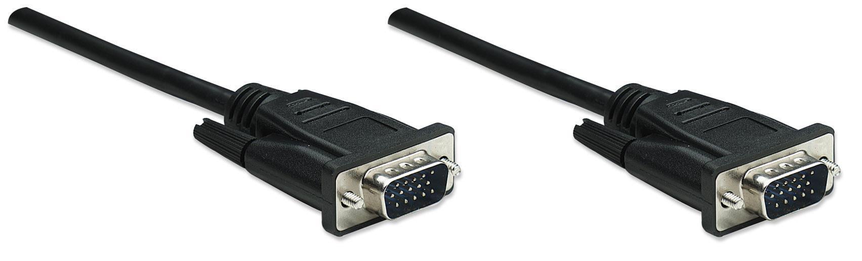 Cavo monitor SVGA 4,5 mt Nero MANHATTAN - immagine 6
