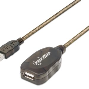 Cavo Prolunga Attivo USB 2.0 Hi-Speed 15 mt MANHATTAN