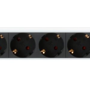 Multipresa 8 Posti da Rack 19'' Spina Schuko Angolata 1U TECHLY PROFESSIONAL