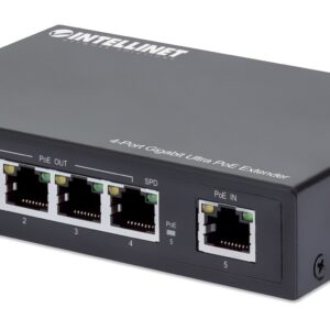 Ultra PoE Extender Gigabit 4 porte INTELLINET
