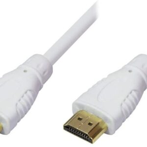 Cavo High Speed HDMI&trade; con Ethernet 3 metri Bianco TECHLY