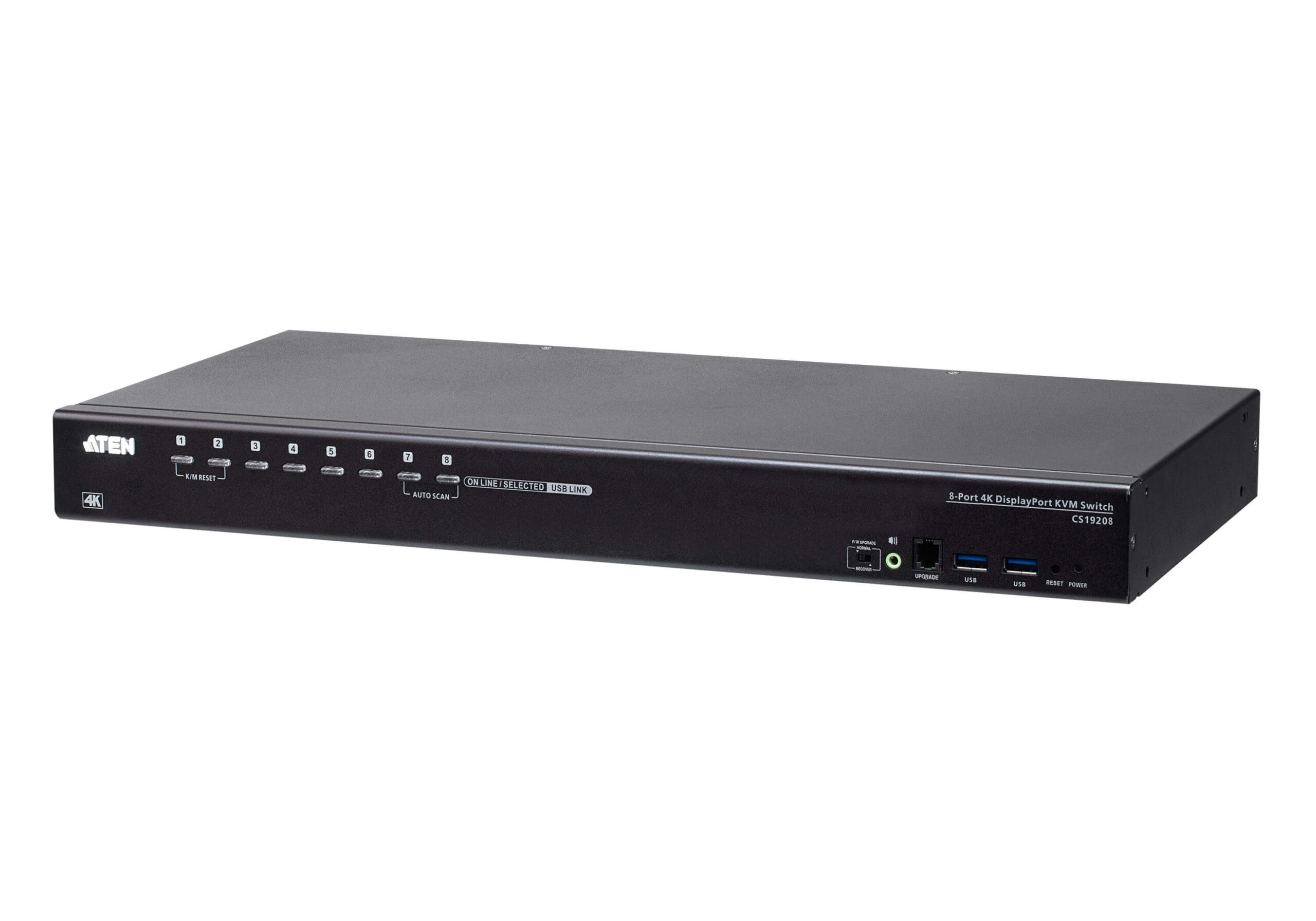 Switch USB 3.0 4K DisplayPort KVM a 8 porte, CS19208 ATEN