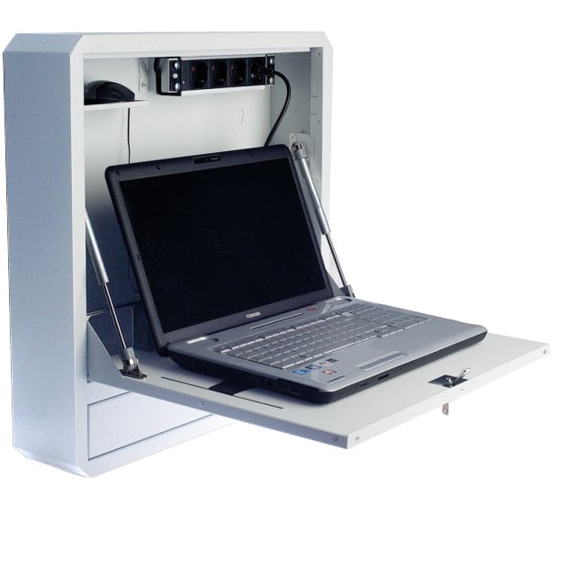 Box di Sicurezza per Notebook e Accessori per LIM Prof. 127 Bianco TECHLY PROFESSIONAL