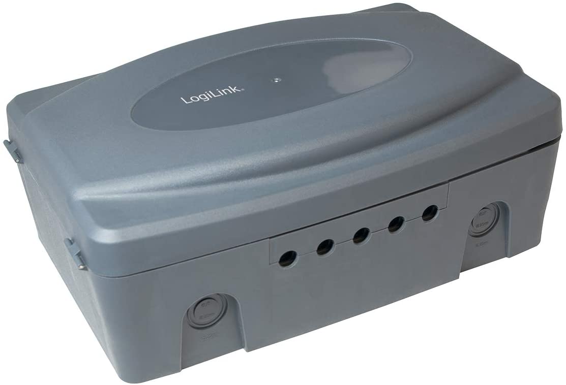 Scatola Elettrica IP54 Cable Organizer Organizzatore Cavi Grigio LOGILINK