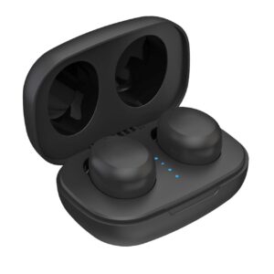 Auricolari Bluetooth v5.1 con Custodia di Ricarica Nero SBOX