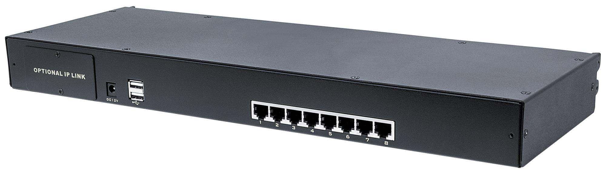 KVM Switch Modulare 8 porte CAT5 VGA INTELLINET