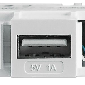 Presa USB con aggancio Keystone per Ricarica INTELLINET
