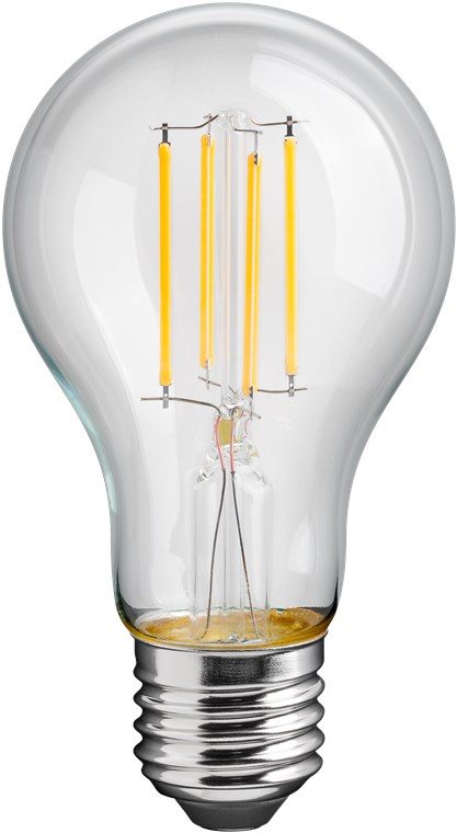 Lampadina LED E27 Bianco Caldo 4W con Filamento Classe E GOOBAY