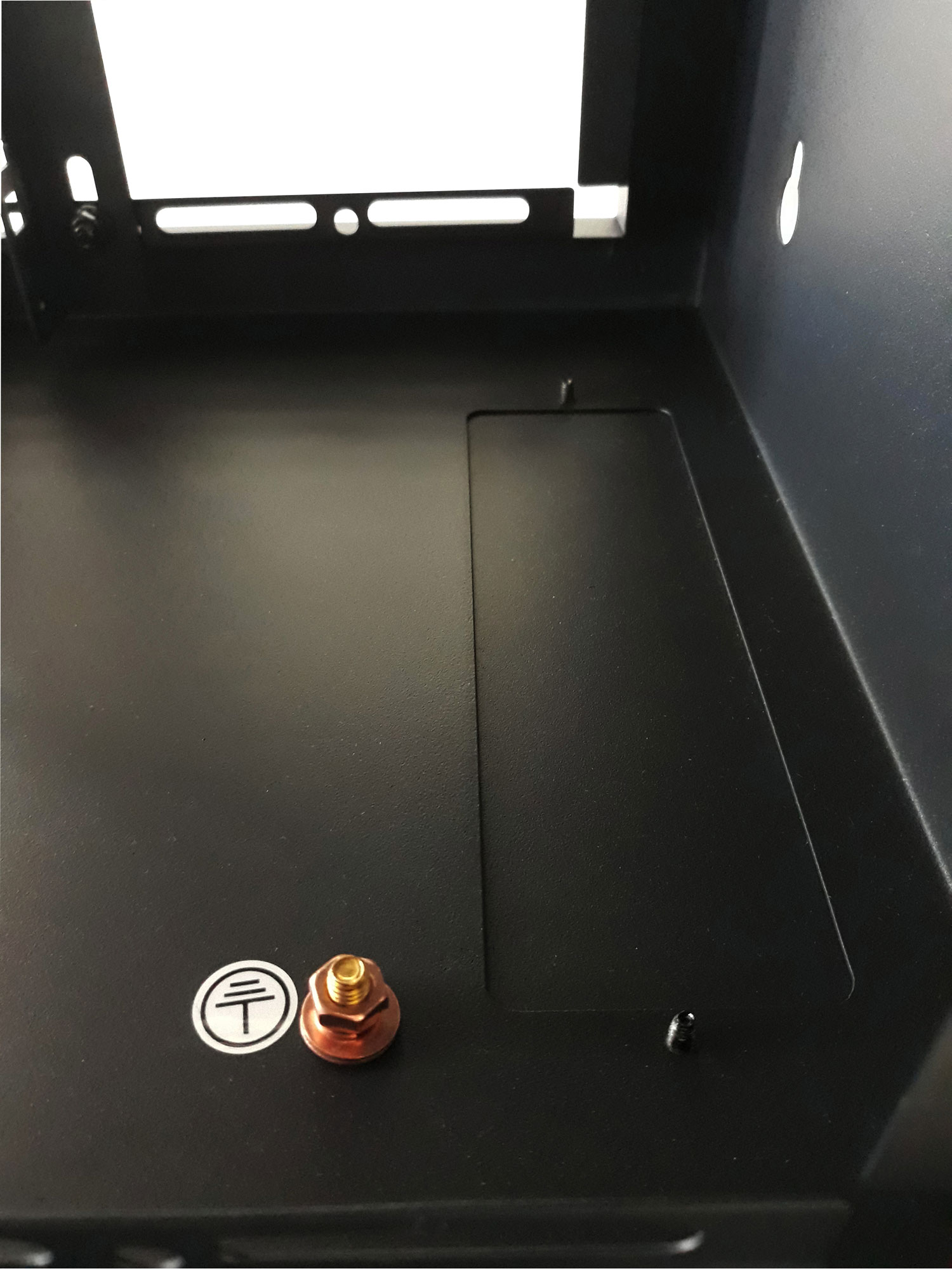 Armadio Rack 10'' a Muro 4 Unit&agrave; Pannelli Asportabili Nero TECHLY PROFESSIONAL - immagine 10