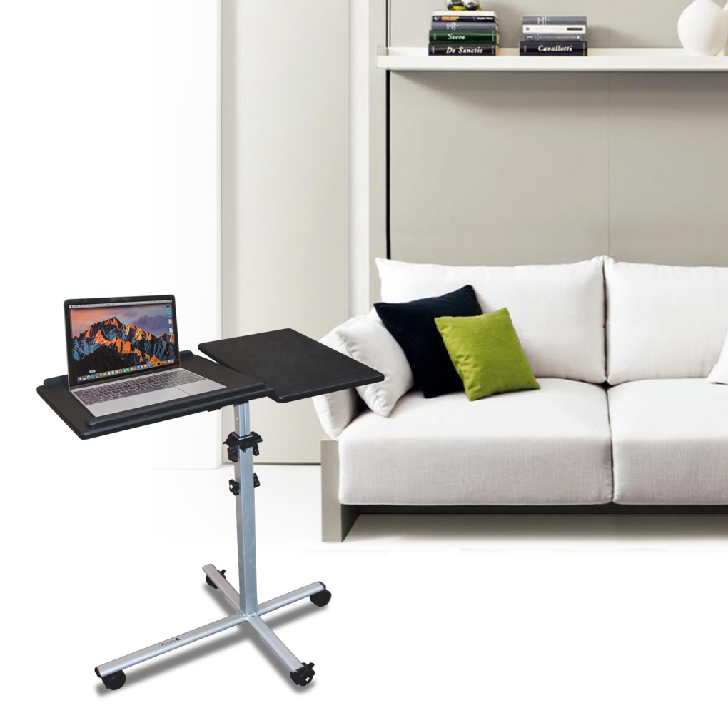 Carrello per Proiettore e Notebook a Due Ripiani Regolabile in Altezza TECHLY - immagine 10