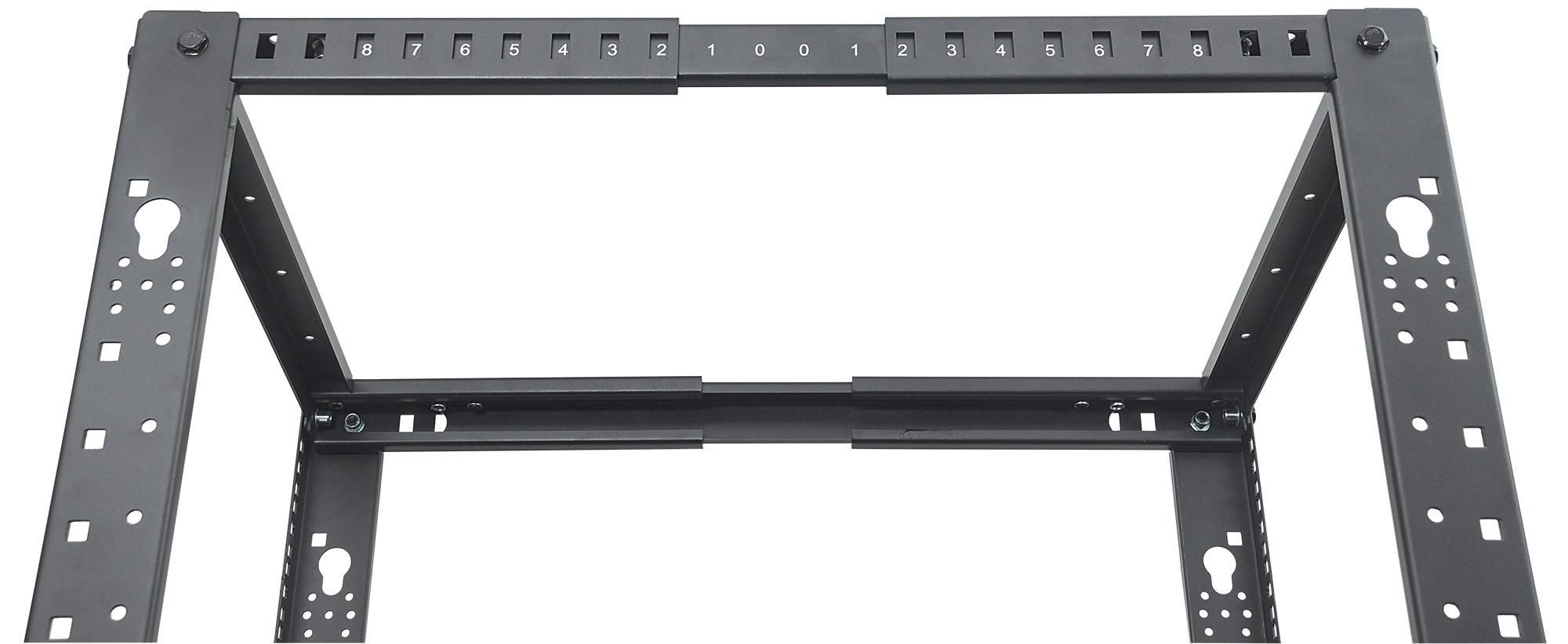 Open Frame Rack 19'' 4 Montanti 45U con profondità regolabile INTELLINET - immagine 10