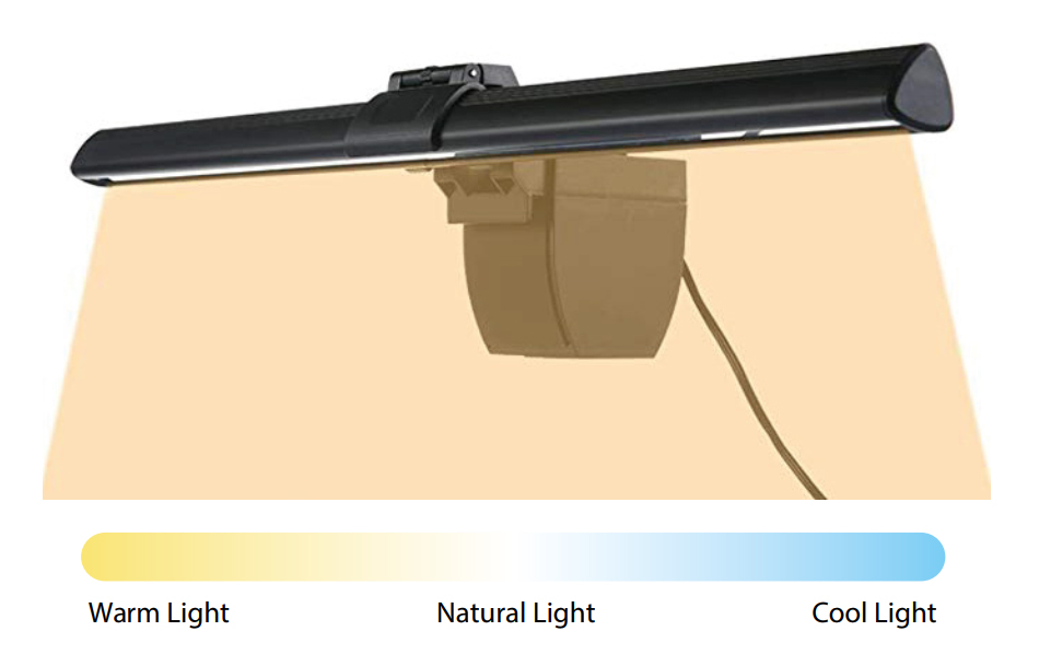 Lampada a Led USB per Monitor con Regolazione Temperatura Colore e Dimmer LOGILINK - immagine 10