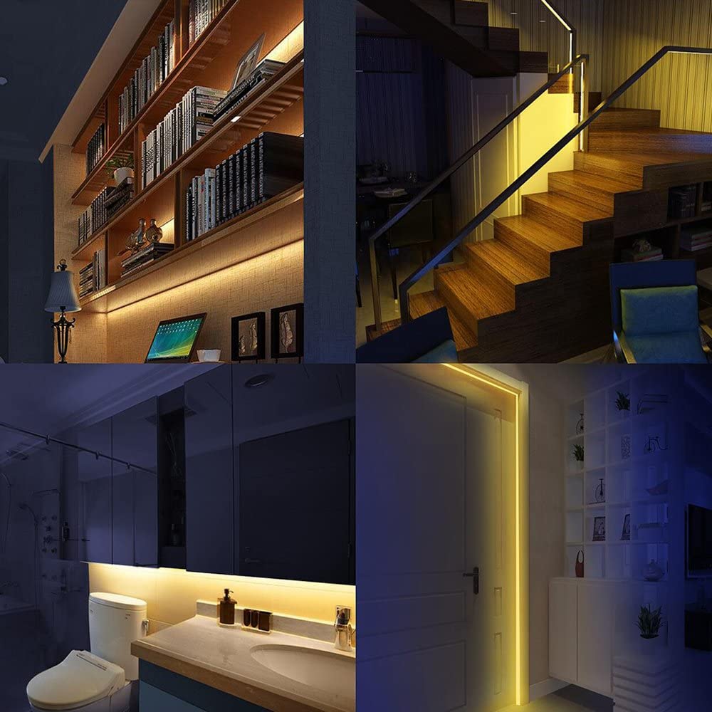 Striscia LED Sensore di Movimento e Alimentatore per il Letto 1,2m TECHLY - immagine 10