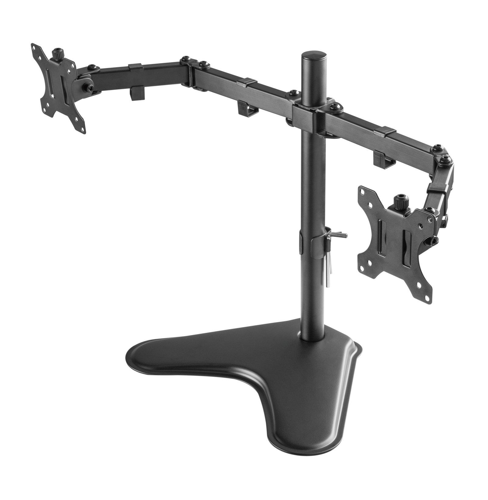 Supporto da scrivania per 2 Monitor 13-32'' con base TECHLY - immagine 10