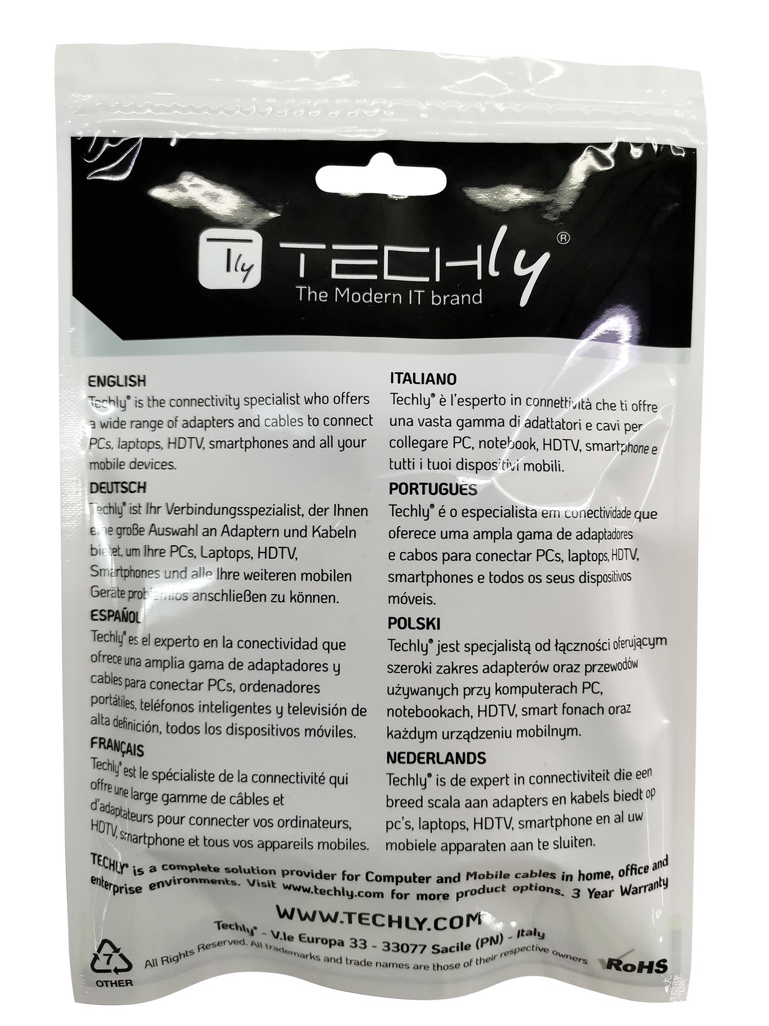 Cavo Convertitore Adattatore da HDMI™ a VGA 1920x1200 a 60Hz TECHLY - immagine 10