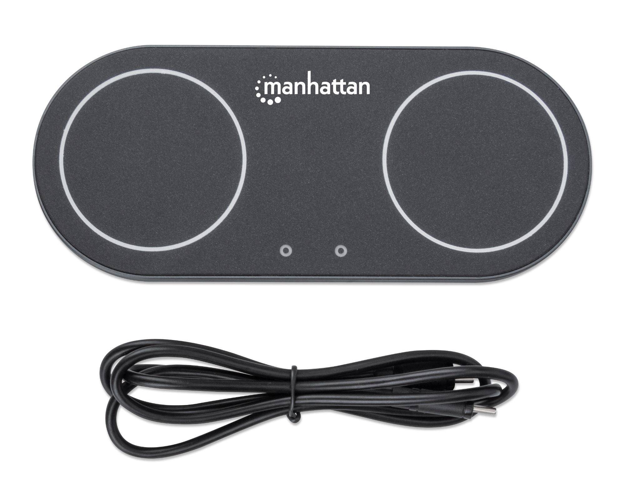 Doppia Stazione di Ricarica Wireless 30W MANHATTAN - immagine 10