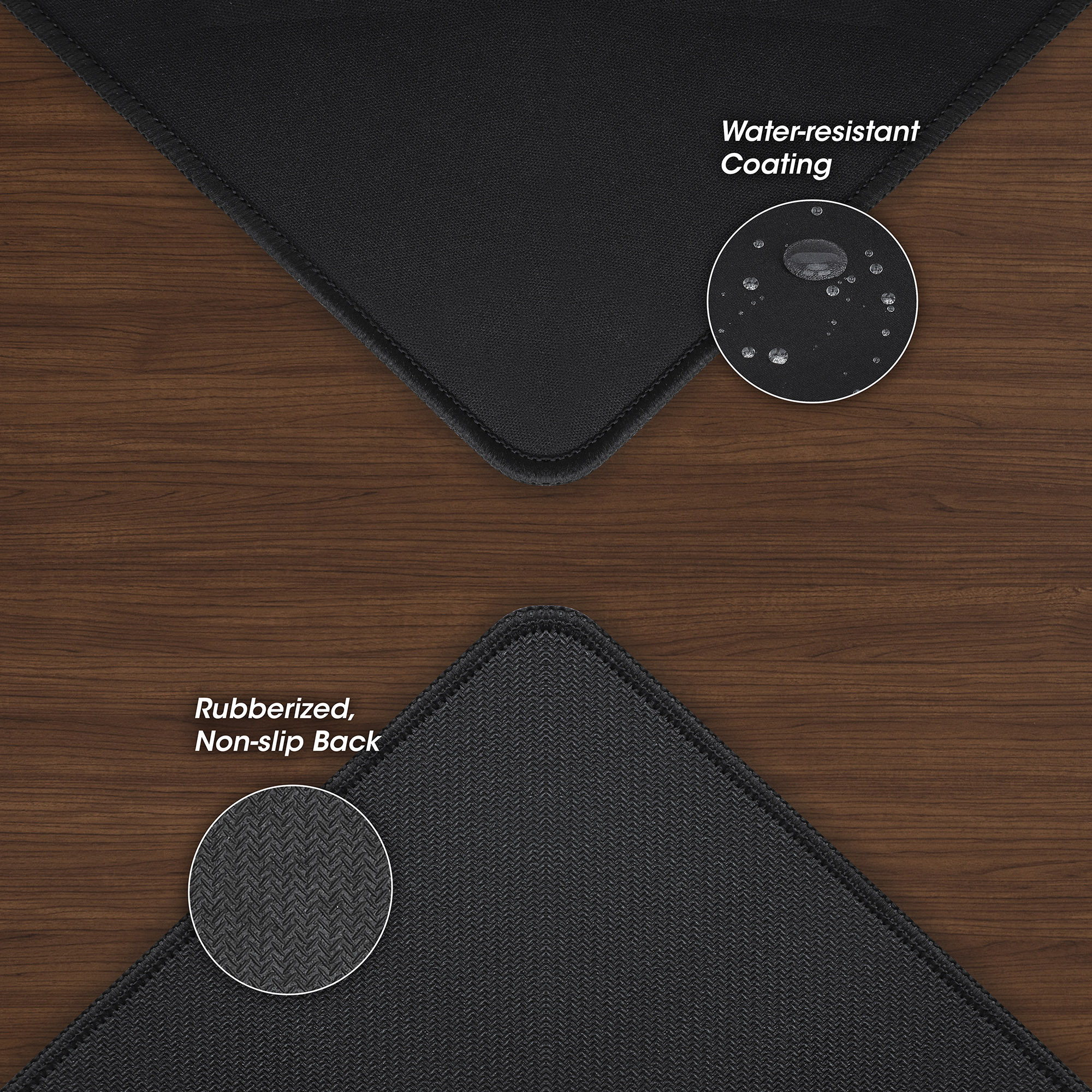 Tappetino Mouse Gaming XXL Standard Nero MANHATTAN - immagine 10