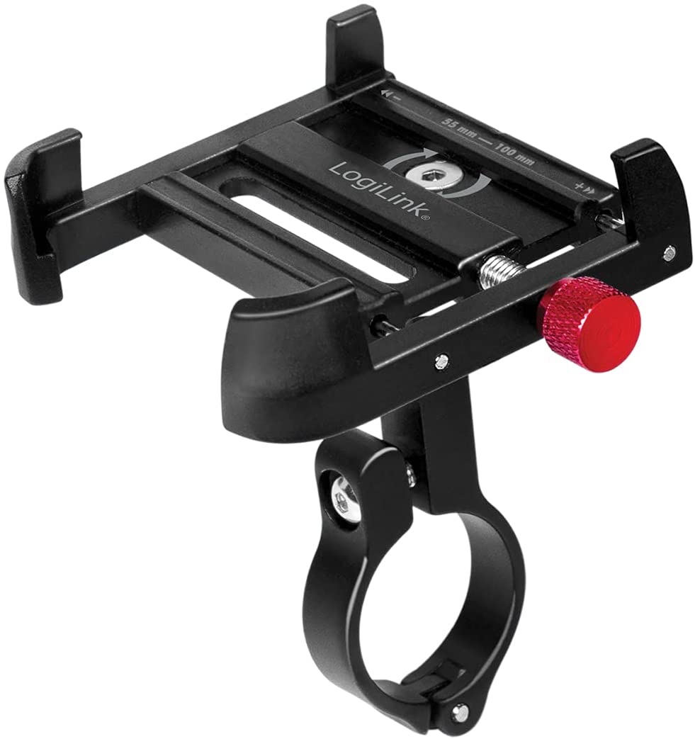 Supporto da Bicicletta per Smartphone 3.5''-7'' Fissaggio Verticale LOGILINK