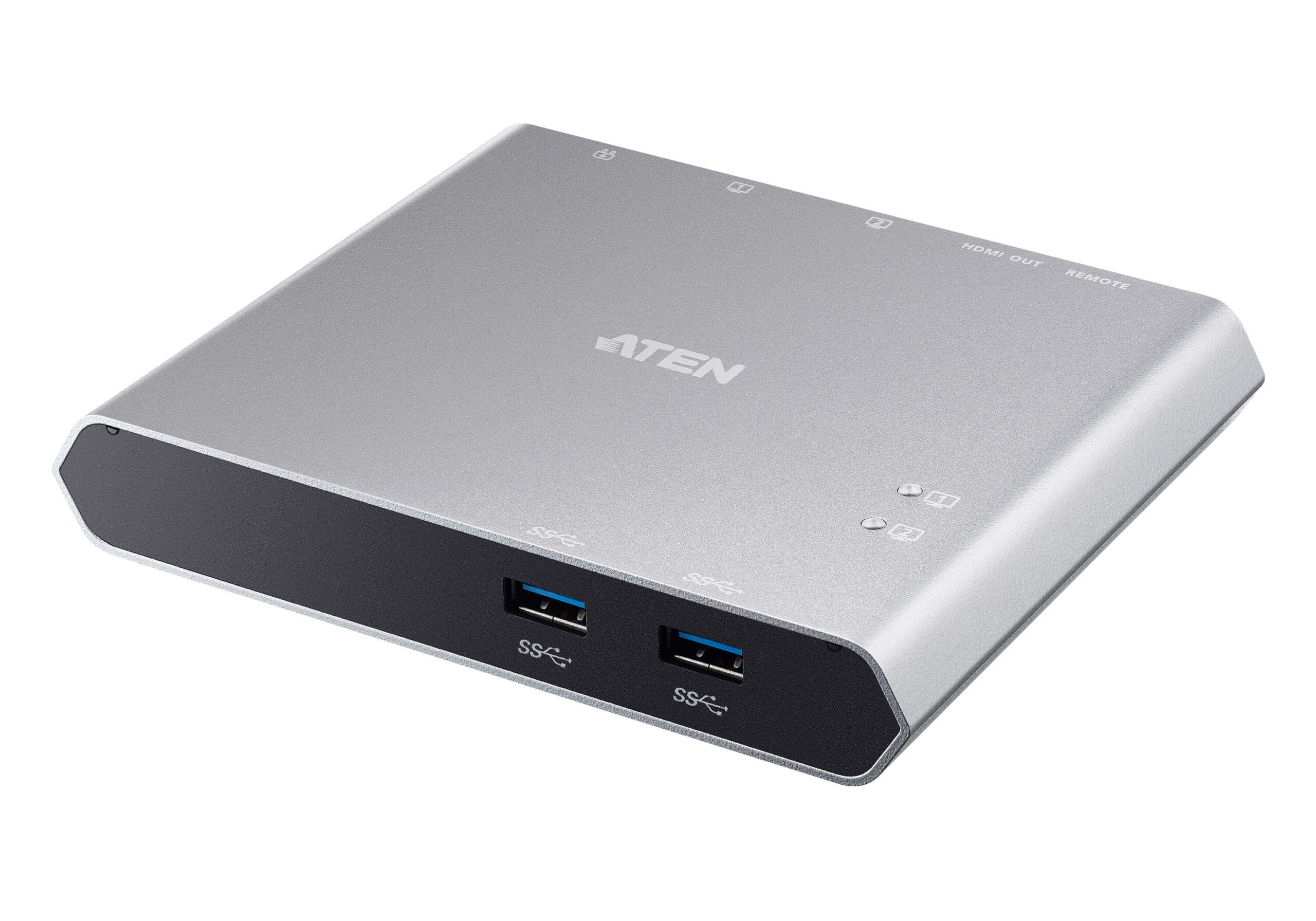 Switch Dock USB-C™ Gen 1 a 2 porte con pass-through dell'alimentazione, US3310 ATEN