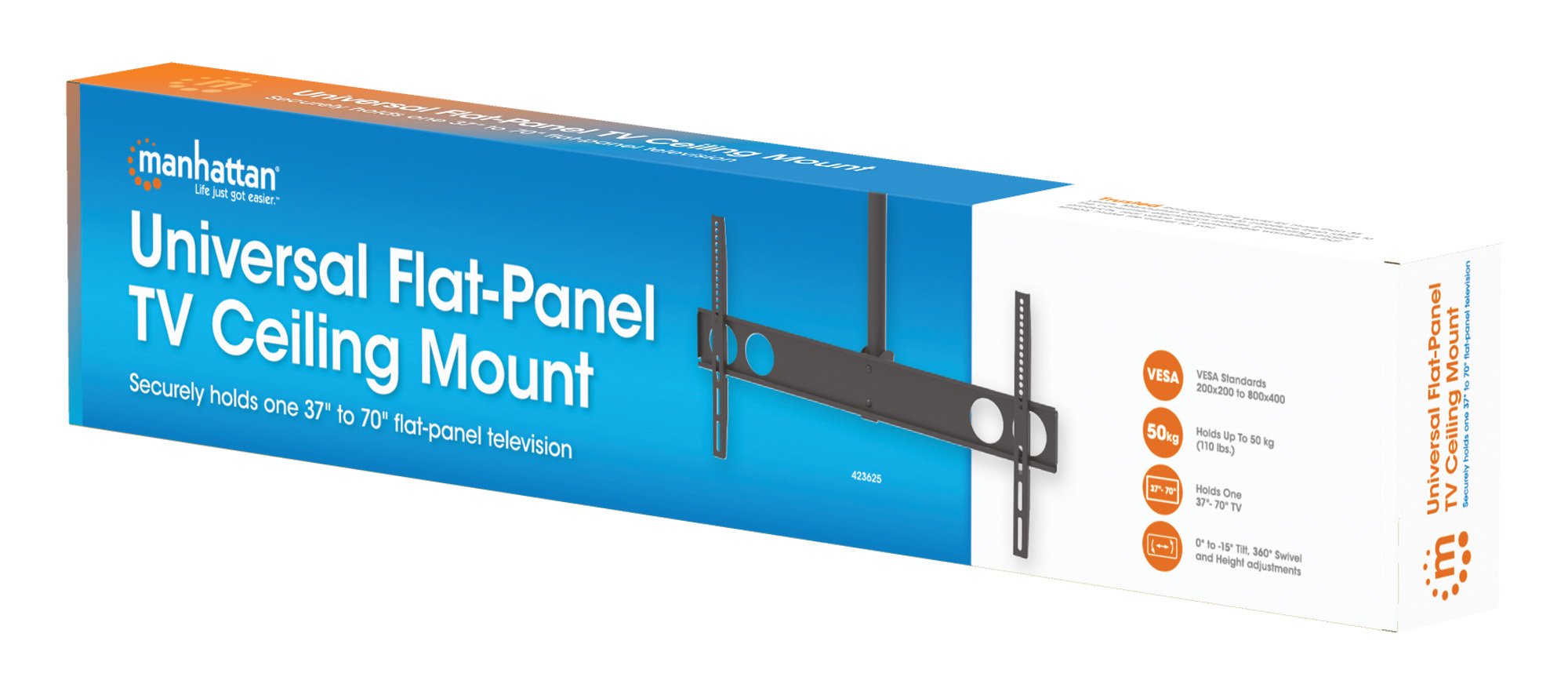 Supporto universale a soffitto per TV LED/LCD 37-70'' MANHATTAN - immagine 2