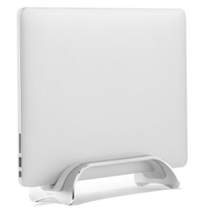 Supporto Notebook Verticale per MacBook 11''-15'' in Alluminio con 3 inserti di regolazione intercambiabili LOGILINK