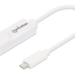 Adattatore Convertitore USB 3.1 Gen 1 da USB-C&trade; a Rete Gigabit RJ45 MANHATTAN
