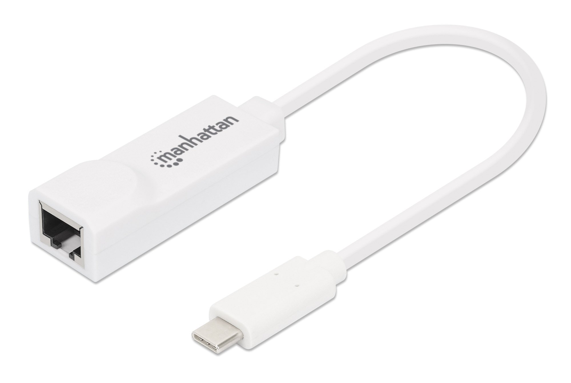 Adattatore Convertitore USB 3.1 Gen 1 da USB-C™ a Rete Gigabit RJ45 MANHATTAN