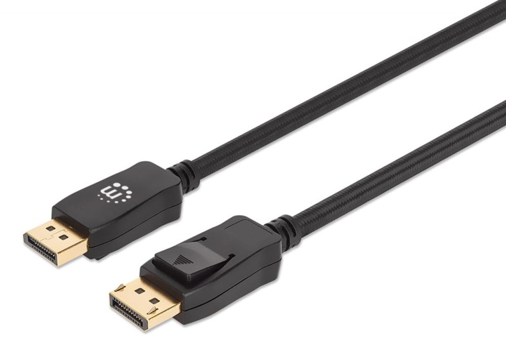 Cavo Audio/Video DisplayPort 1.4 8K a 60 Hz M/M 1m Nero MANHATTAN