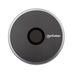 Pad di Ricarica Wireless Veloce 10W Nero MANHATTAN