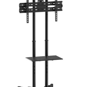 Trolley da Pavimento con Mensola per TV LCD/LED/Plasma 37-70'' TECHLY