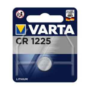 Blister 1 Batteria 3V Litio CR 1225 6225 VARTA