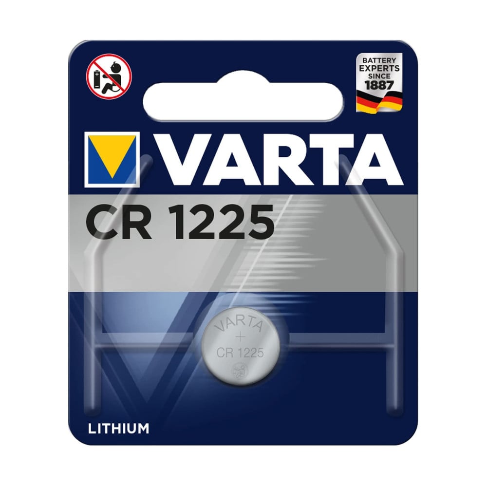 Blister 1 Batteria 3V Litio CR 1225 6225 VARTA