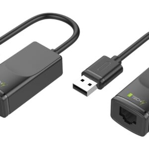 Extender USB su Cavo Cat.5E/6 60m TECHLY