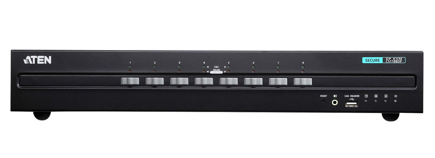 Switch KVM USB DisplayPort per la sicurezza a 8 porte, CS1188DP ATEN