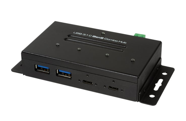 Hub USB-C™ 3.1 Gen 2, 4 Porte in Metallo LOGILINK