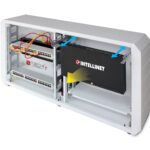 Armadio rack 19'' Ghost  con porta grigliata Bianco TECHLY PROFESSIONAL