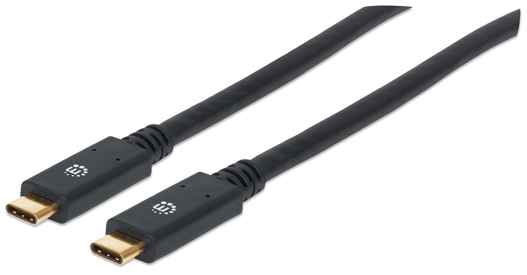 Cavo USB 3.2 Gen 1 SuperSpeed USB-C™ Maschio/Maschio 2m Nero MANHATTAN