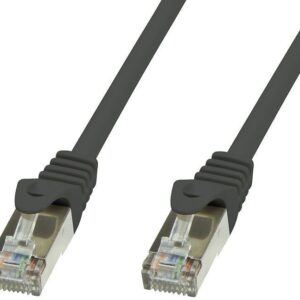 Cavo di rete Patch in rame Cat.6 Nero SFTP LSZH 5m TECHLY PROFESSIONAL