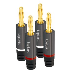 Spina a Banana 2 coppie (2x2 connettori) LOGILINK