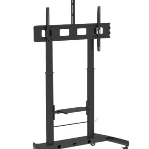 Supporto da Pavimento TV LCD/LED 52-110'' Altezza Regolabile 2 Mensole TECHLY