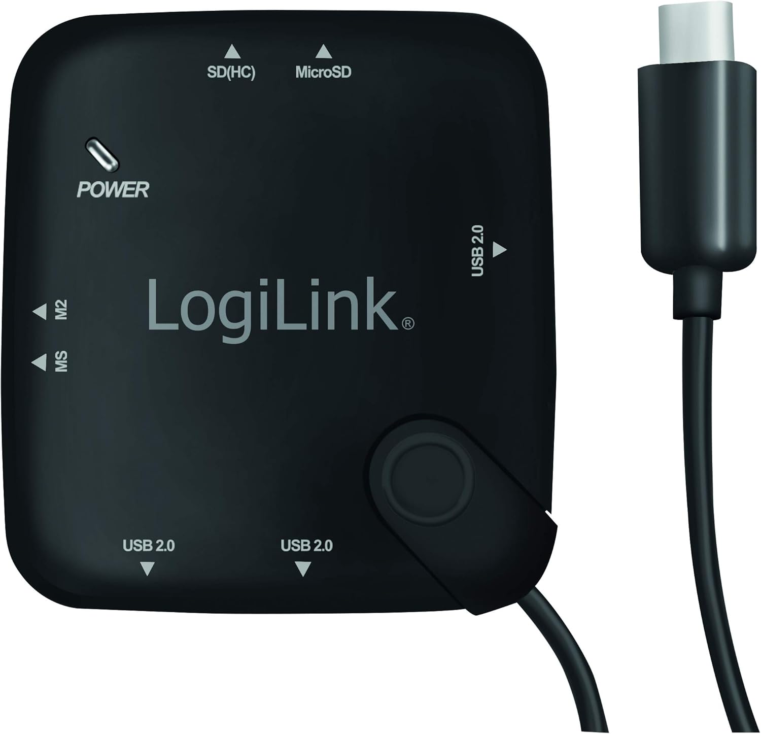 HUB Multifunzione On-The-Go Micro-USB e Lettore di Schede LOGILINK - immagine 2