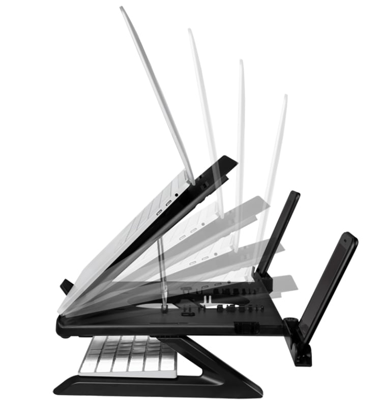 Supporto per Notebook e Tablet 10-15.6'' Ergonomico Nero LOGILINK - immagine 3