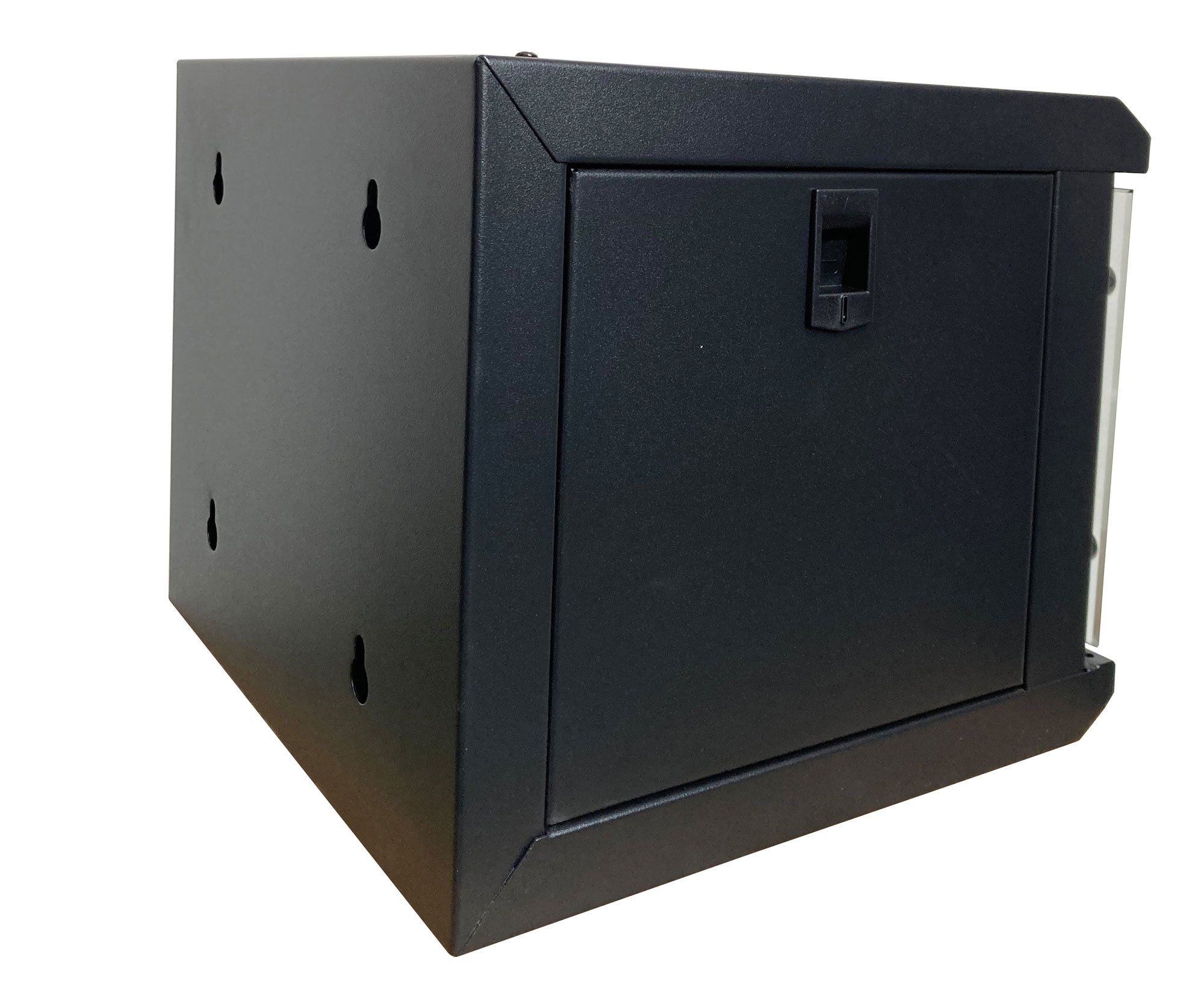 Armadio Rack 10'' a Muro 4 Unit&agrave; Pannelli Asportabili Nero TECHLY PROFESSIONAL - immagine 2