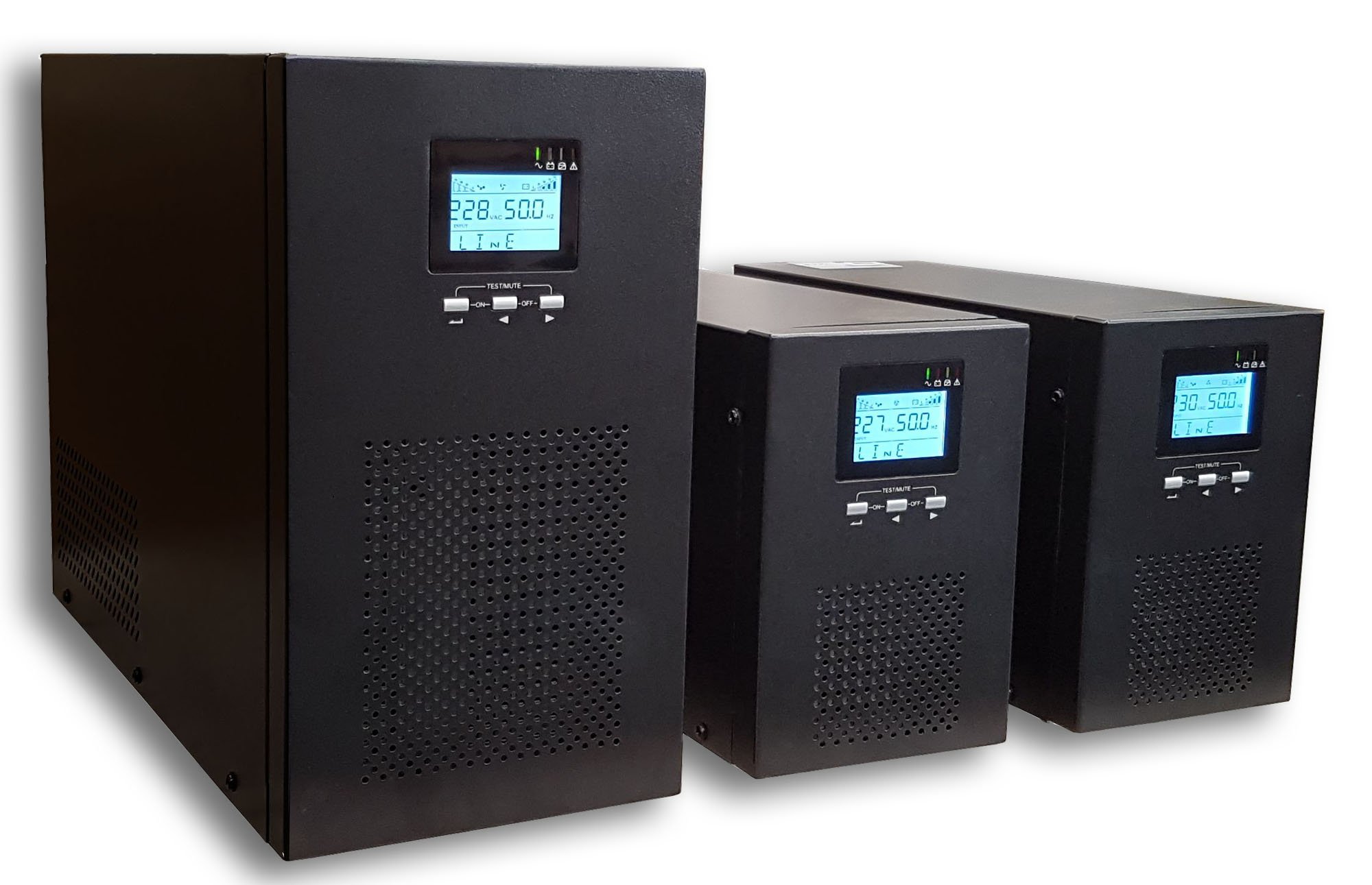Gruppo di continuità UPS 1000VA 800W Line Interactive Onda Sinusoidale TECHLY PROFESSIONAL - immagine 2